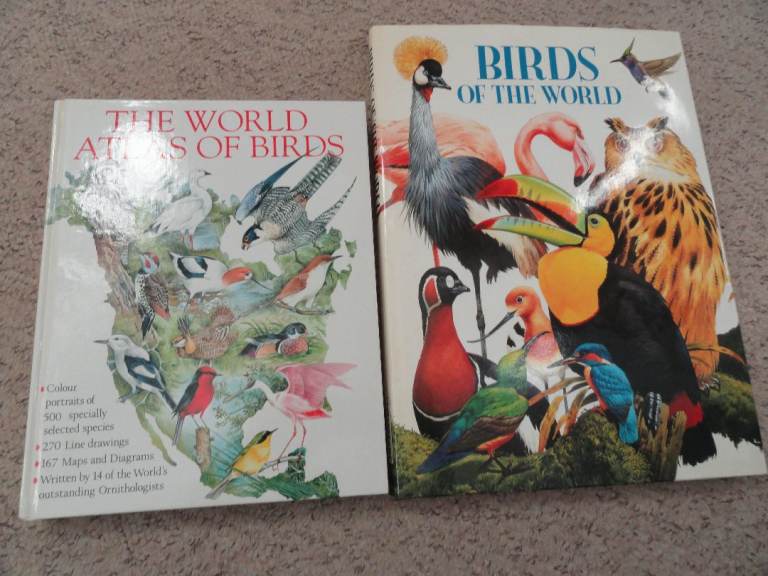 image for birds of the world books x 2