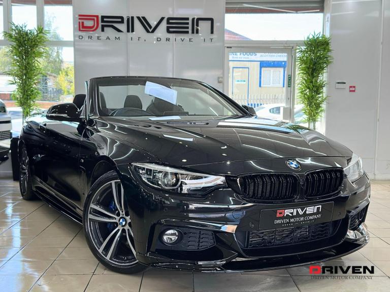 BMW 4 SERIES M SPORT CONVERTIBLE 2DR AUTO + M PRFMNCE KIT + FSH + FREE DELIVERY!