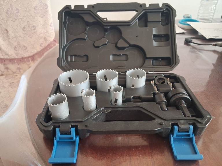 Wickes 6 piece Electricicians & Plusbers Hole Saw Set – Good Condition