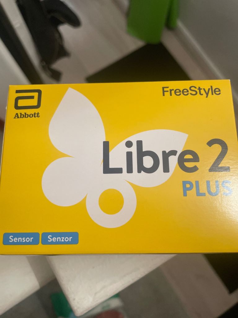 libre 2 plus blood glucose monitor 