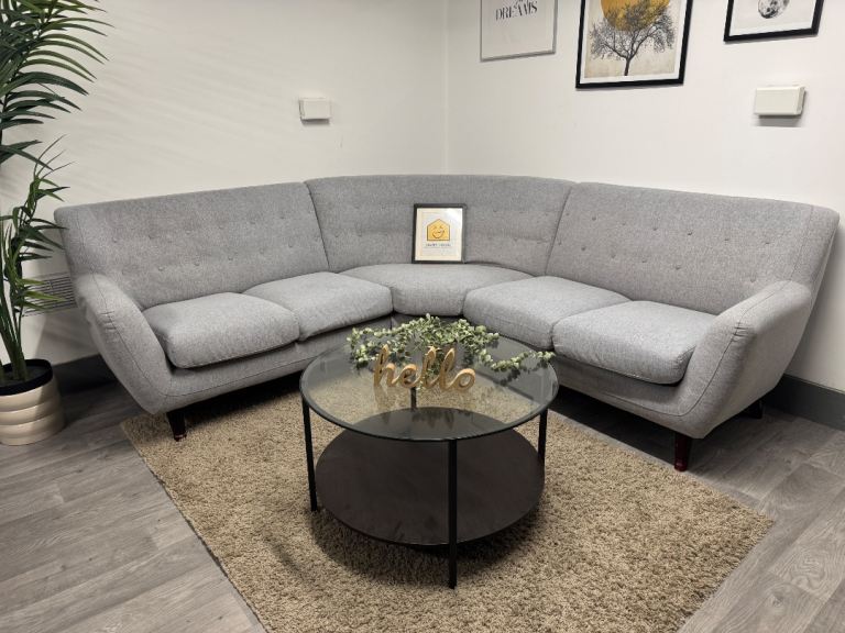 Light Grey Corner Sofa
