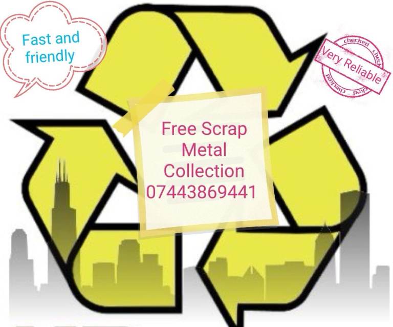 Scrap Metal Recycling ♻️ Collection Service Fast Free And Friendly ♻️