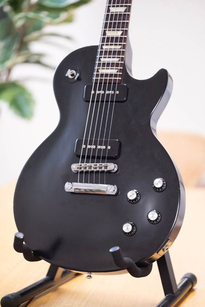 2012 Gibson USA Les Paul 50s Tribute in Satin Black - P90
