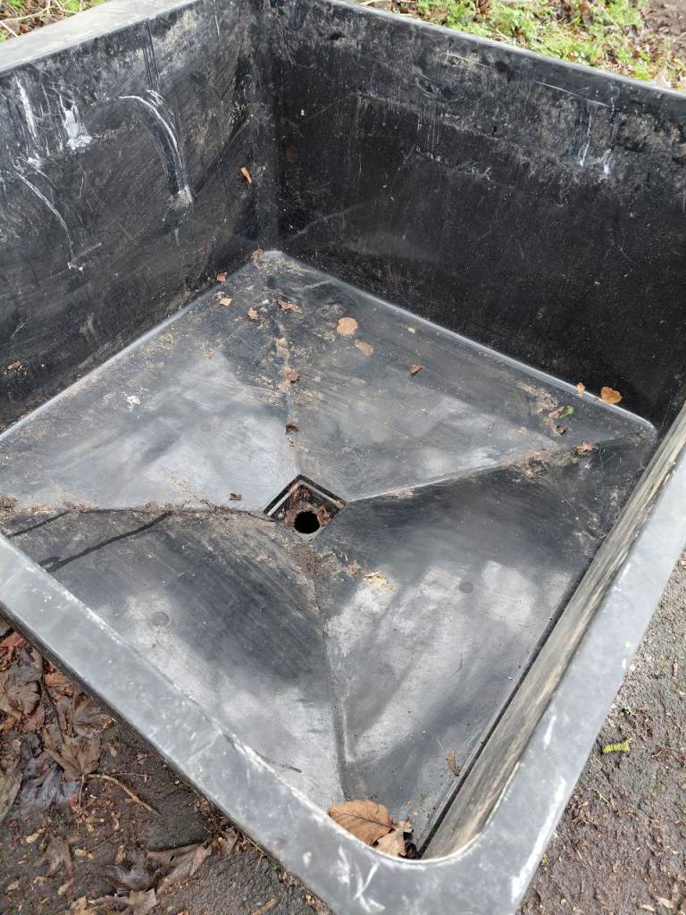 Fibreglass quaratine/holding tank
