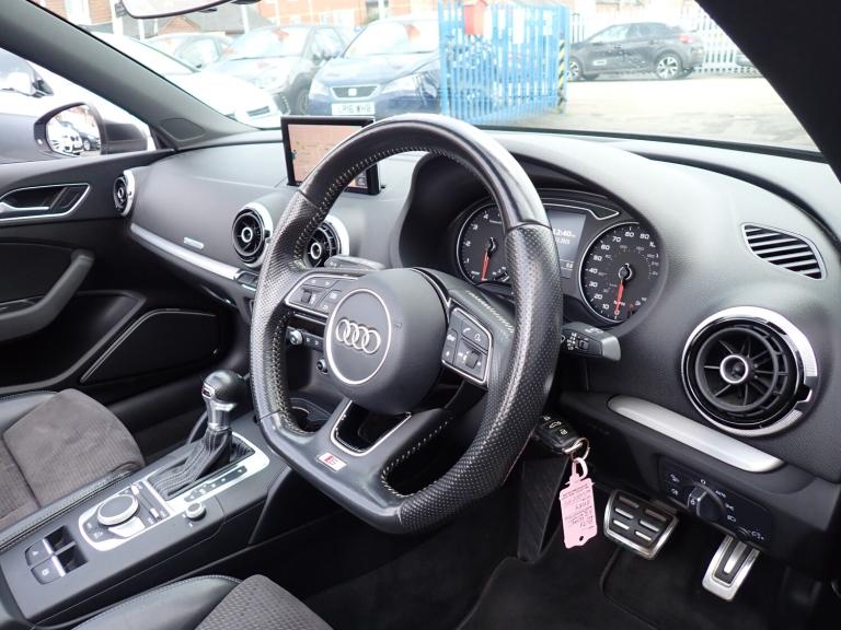 2016 Audi A3 Cabriolet 1.4 TFSI CoD S line Convertible 2dr Petrol S Tronic Euro