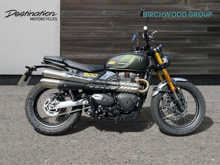 2026 Triumph SCRAMBLER PREMIUM TWIN COLOUR black 6 Speed Manual