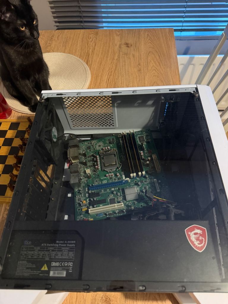 PC Case with Hardware