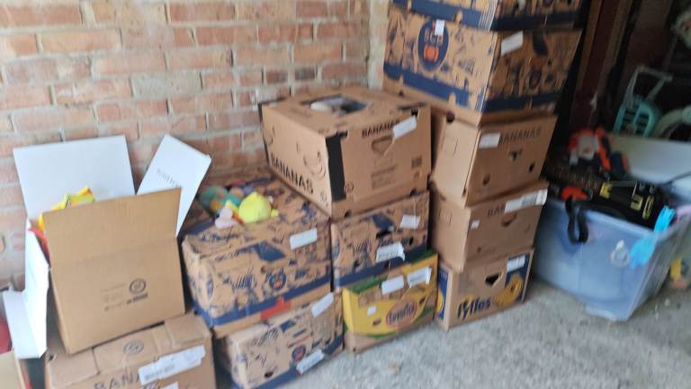 Car Boot Stock: Banana Boxes Full of Clothes, Toys, Games & Bric-a-Brac