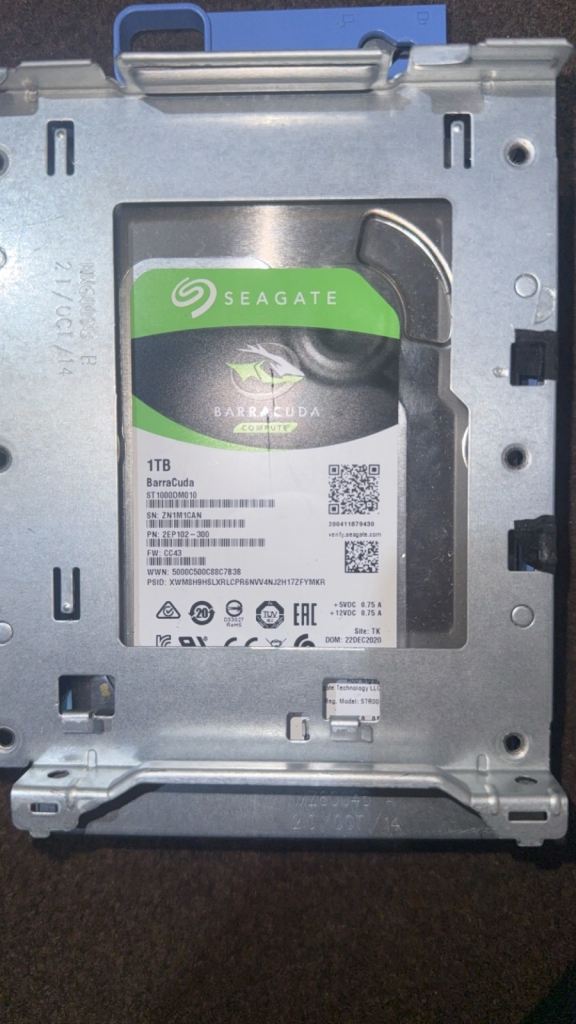 1tb seagate hardrive