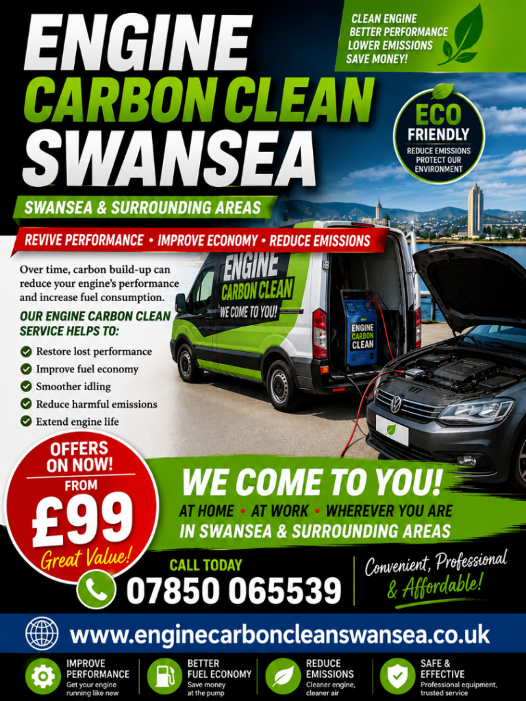 Carbon Cleaning Swansea Gower Mumbles Neath Port Talbot Maesteg Pyle Bridgend Llanelli Carmarthen 