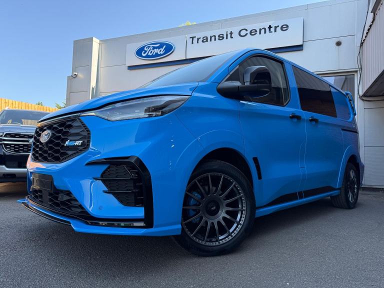 BRAND NEW Ford Transit Custom 320S MS-RT Double Cab in Van 2.5 Hybrid in Blue