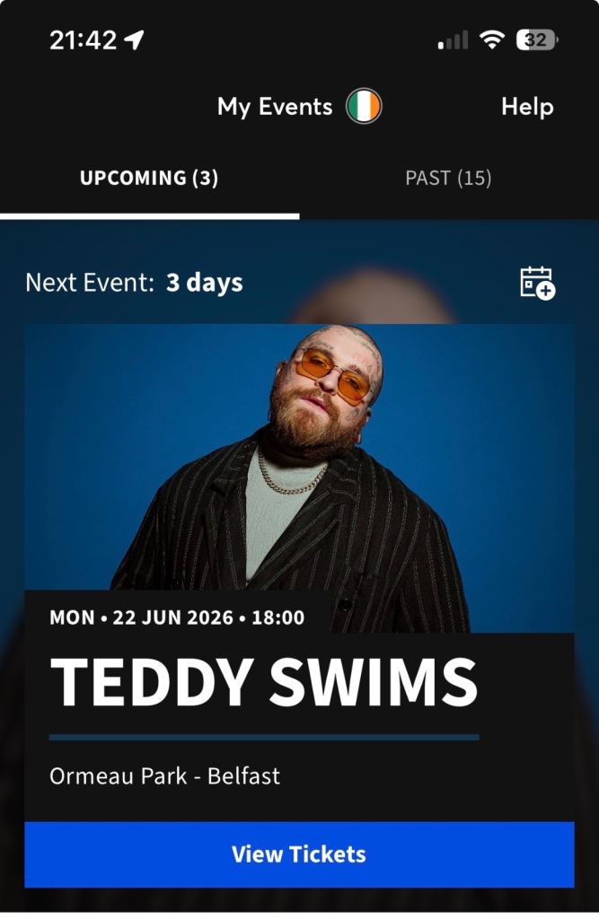 Teddy swims - Monday 22nd June 