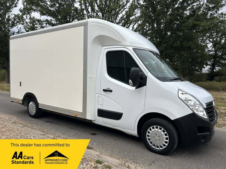 2018 Vauxhall Movano 2.3 CDTi 3500 Low Loader Luton Luton Diesel Manual