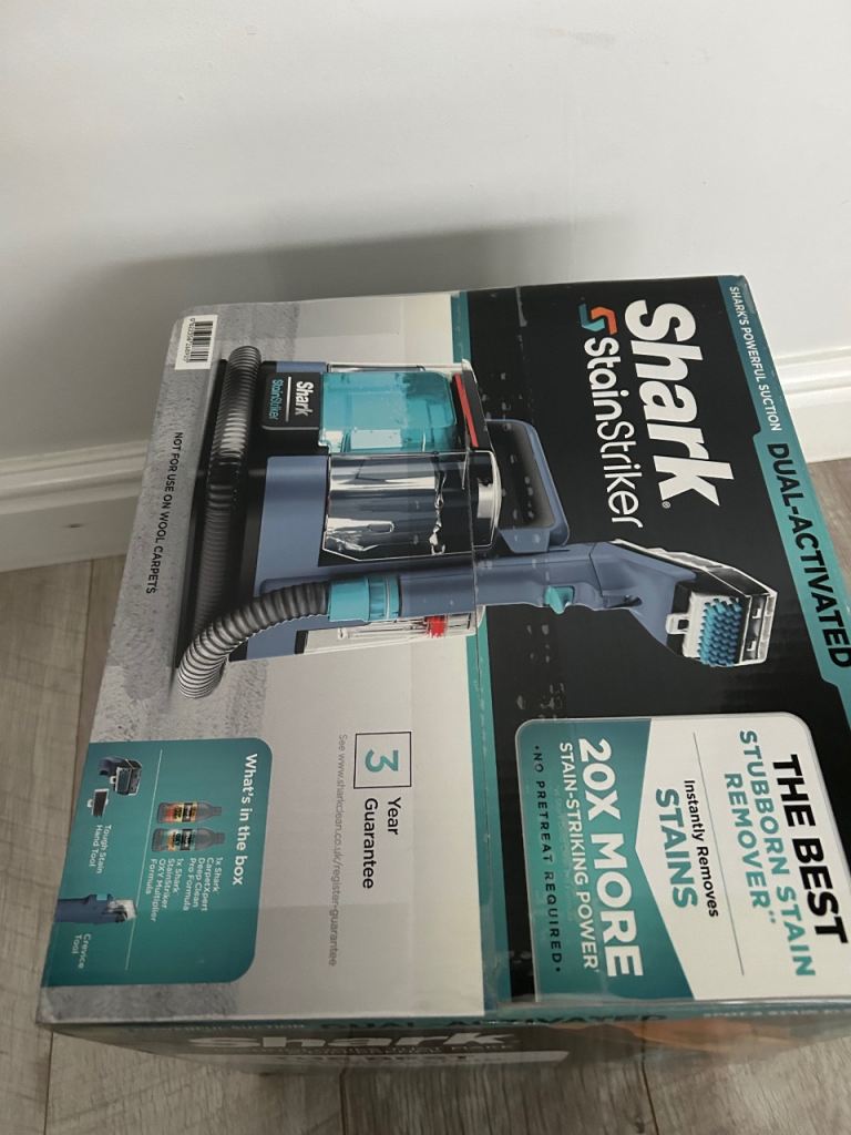 Brand new Shark stainstriker