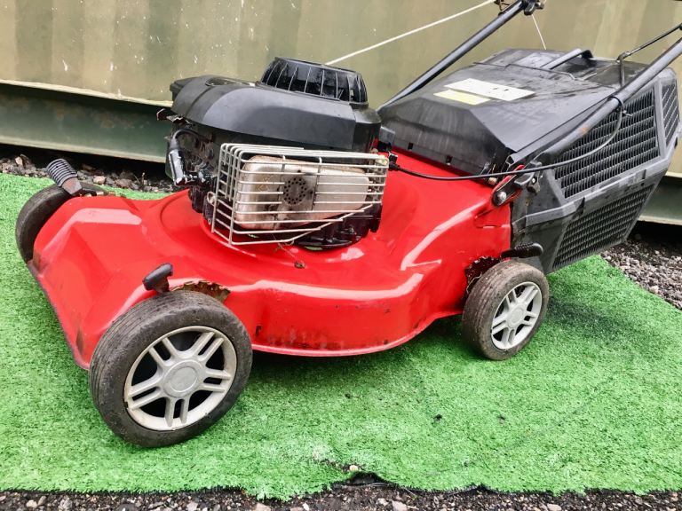 SUPER 60 DAY WARRANTY 🟩🍂RED ❤️🍂BRIGGS AND STRATTON LAWN MOWER PETROL POWERED ♥️❤️FREE DELIVERY 