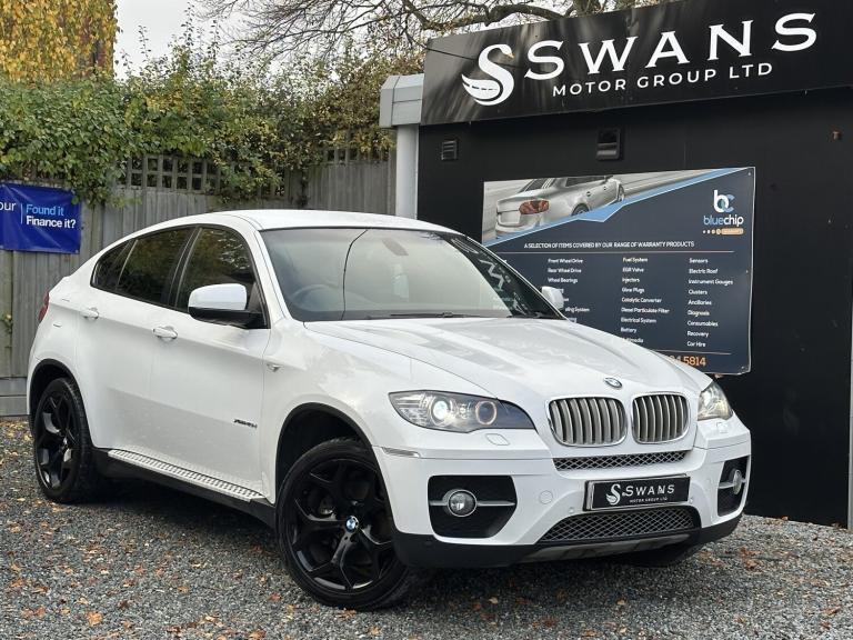 2011 BMW X6 3.0 xDrive40d Diesel Auto 4 Door Coupe White