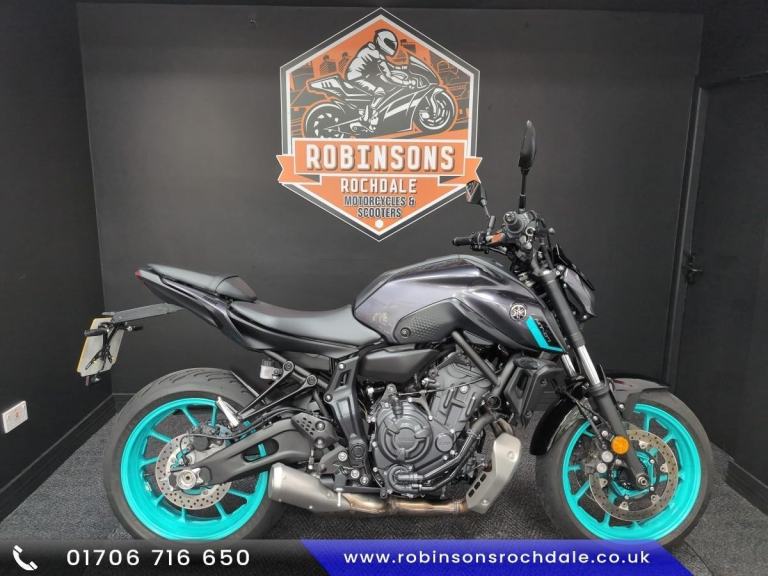 2024 74 Yamaha MT-07 with 3372 miles. 1 owner machine