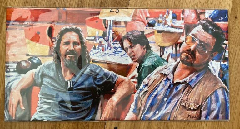 Big Lebowski Poster 🖼️ Plague Design – Brand New, Sealed ✨