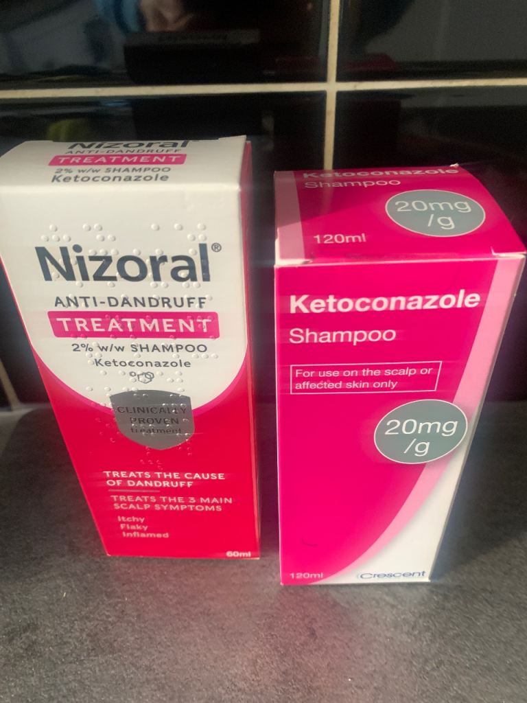 Nizoral Anti-Dandruff Treatment Shampoo & Ketoconazole Shampoo