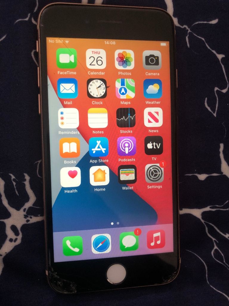 Apple iPhone 8 64gb unlocked you cannot hear the caller everything else works 