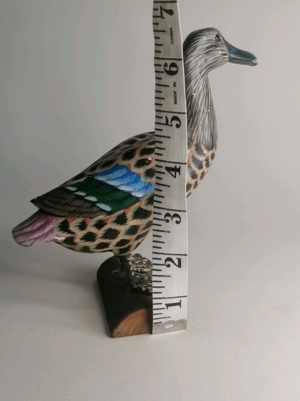 6-inch, collectible duck. 