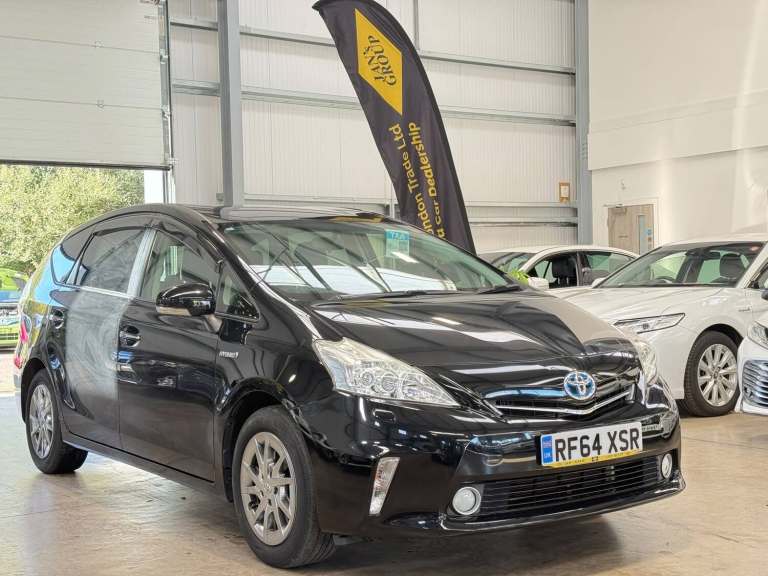 2014 Toyota 7 Seat Prius Toyota Prius Alpha Hybrid Petrol Black 2014 7 Seater