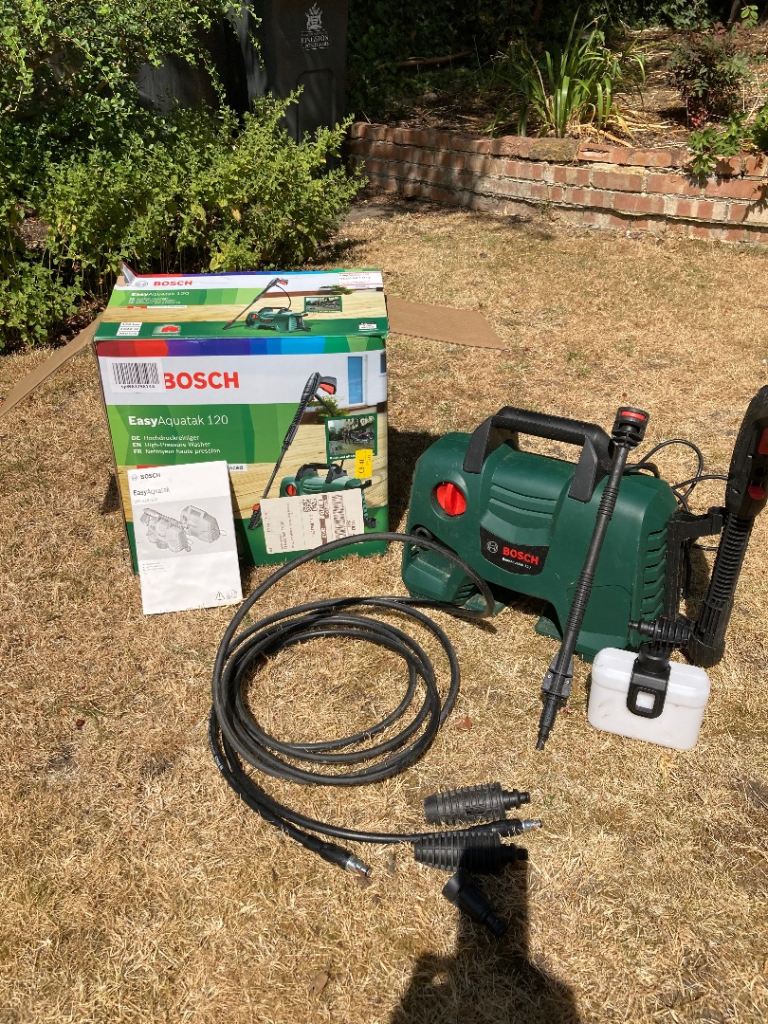 Bosch EasyAquatak 120 Pressure Washer – Good Condition