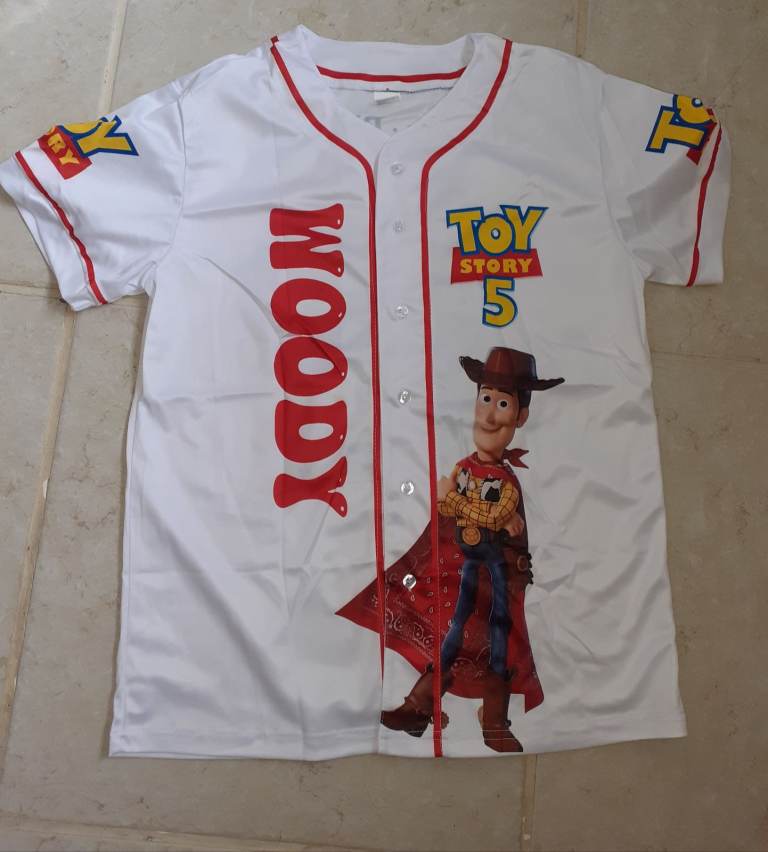 Brand New in Wrappers Toy Stroy Jersey Adult XL