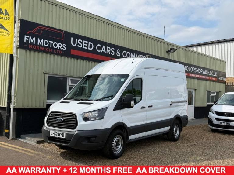 2018 68 FORD TRANSIT 2.0 350 ECOBLUE PANEL VAN 5DR DIESEL MANUAL FWD L2 H3 EURO 