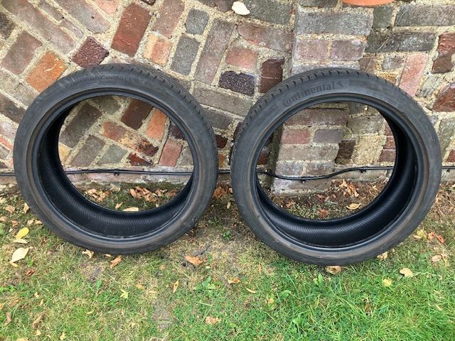 Pair of Continental Premium Contact 6 Tyres - 205/40 R18 W