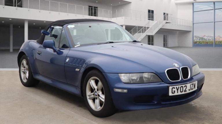 2002 BMW Z3 2002 1.9 8V 2dr CONVERTIBLE WIDE BODY IN BLUE SOME SERVICE HISTORY CONVERTIBLE Petrol...