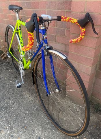 Vintage Olmo road bike racer, 52cm small size frame, 21 speed