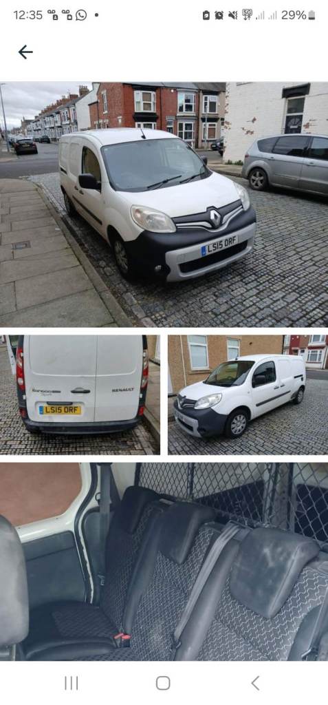 2015 renault kangoo 1.5 TD 250k 