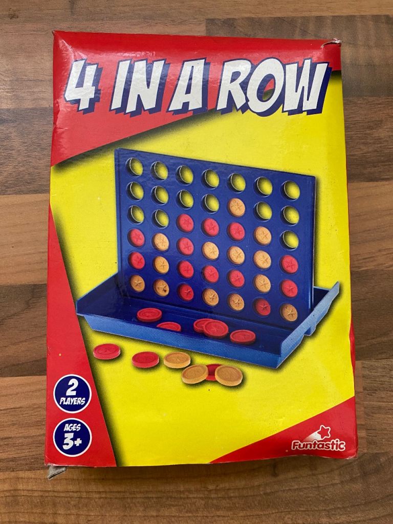 4 in a row game . 