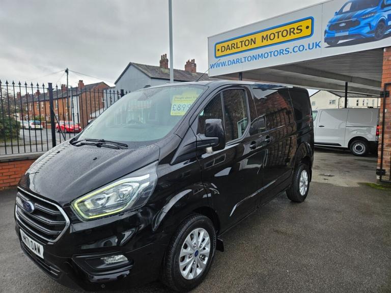 2021 Ford Transit Custom 280 LIMITED P/V ECOBLUE( black metalic) Panel Van Diesel Manual