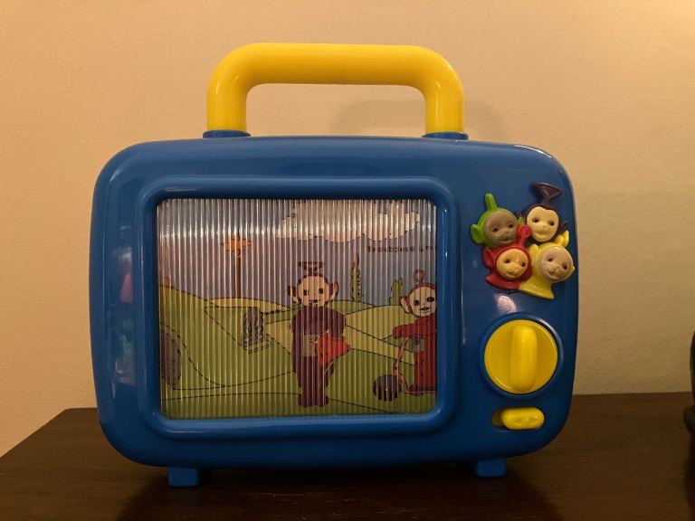 Rare Teletubbies musical telly toy retro vintage collectible