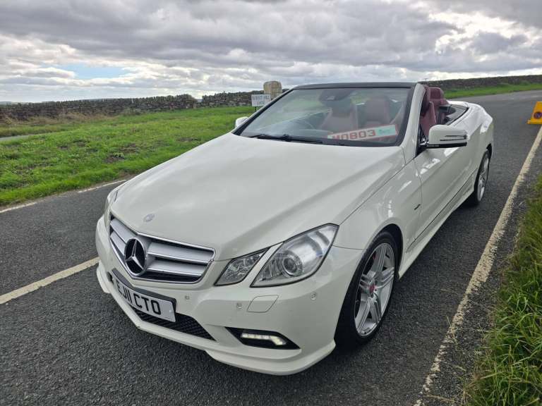 2011 Mercedes-Benz E Class E350 CDI BlueEFFICIENCY Sport 2dr Tip Auto CONVERTIBLE Diesel Automatic