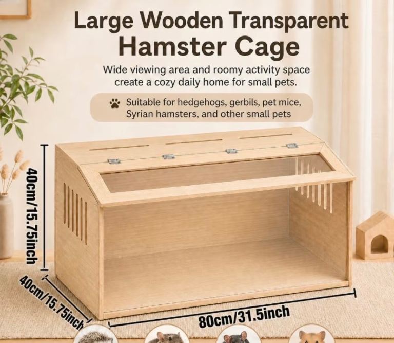 Large hamster enclosure 