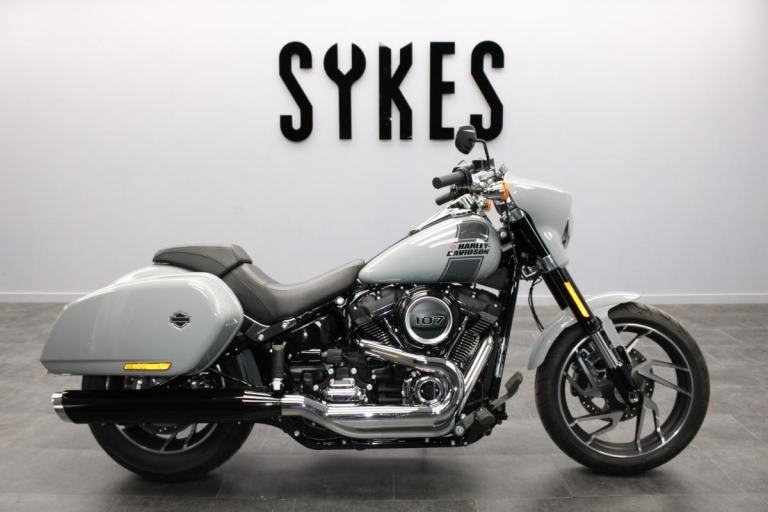 2024 Harley-Davidson FLSB Softail Sport Glide in Billiard Grey