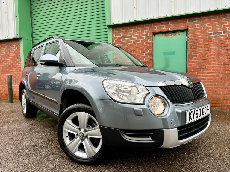 2010 (60) SKODA YETI 2.0 TDI CR SE 4X4 77,000 MILES IMMACULATE 2 OWNERS NEW MOT