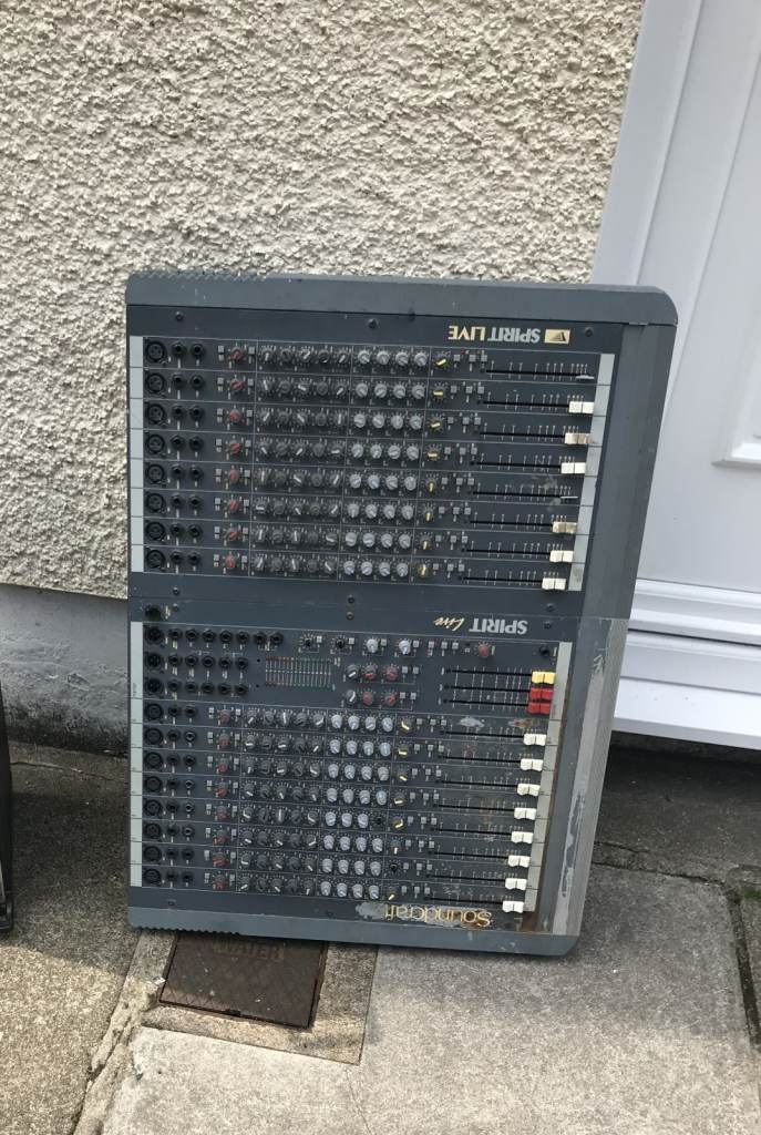Soundcraft d.j. mixer. spares