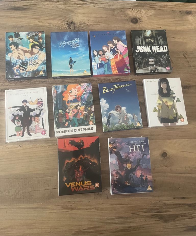 Anime blu ray collector editions new (different prices) - new sealed 