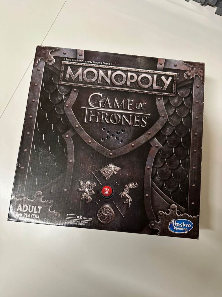 Game of Thrones Monopoly Special Edition