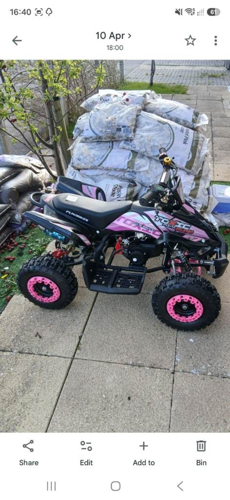 Kids 50 cc Quad Bikes