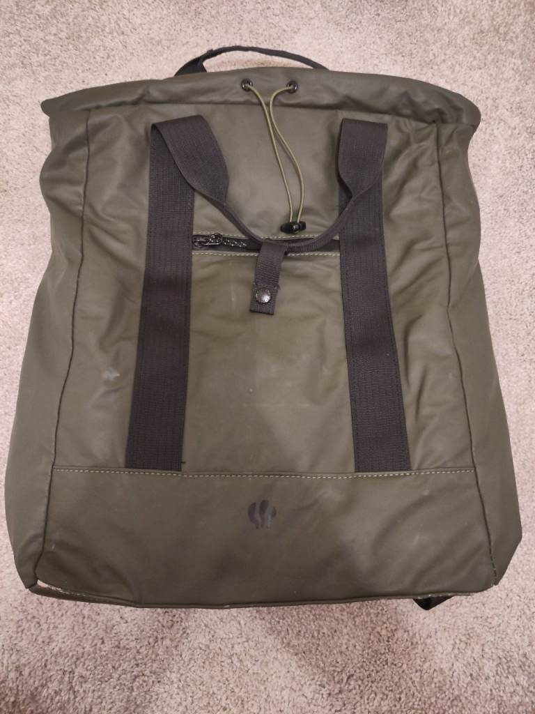 Dark green Fatface medium rucksack 