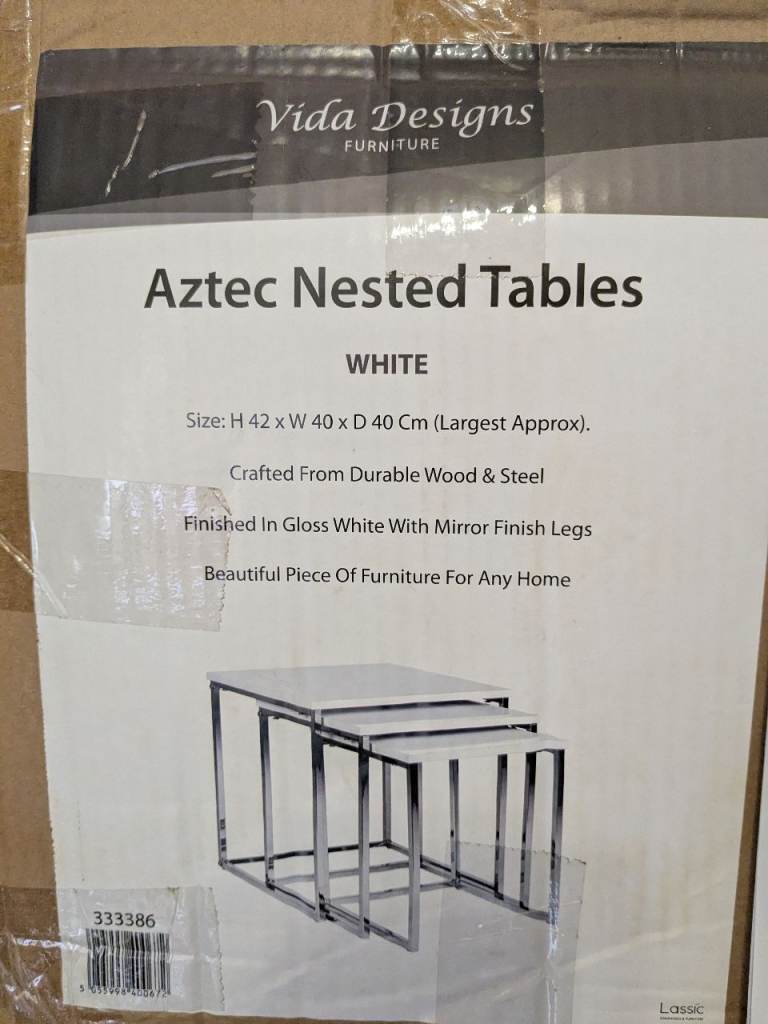 Nest of tables
