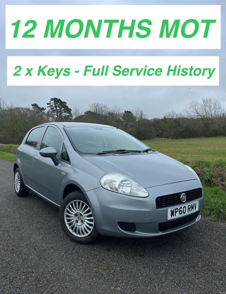 🚗 2010 Fiat Grand Punto 1.4 Petrol – Manual (5 Door)