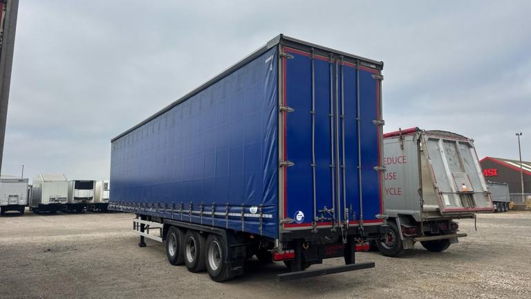 2022 Curtainside trailer Lawrence David Sdc ENXL curtains BPW axles drum brakes
