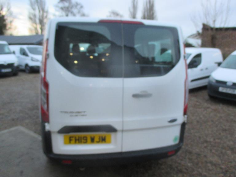 2019 Ford Transit Custom 2.0 EcoBlue 130ps Low Roof Kombi Leader Van 9 SEATS NO VAT NEW WET BELT ...