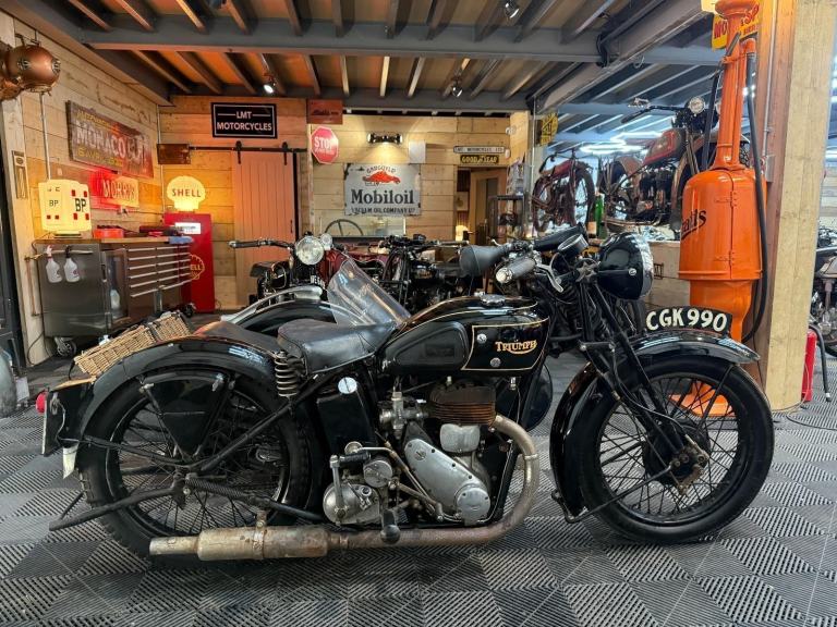 1936 triumph model 5/1 550cc, side car outfit, px welcome